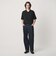 KNITEE リネンブレンド メリノ スキッパー ニット Tシャツ ウォッシャブル