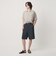 KNITEE リネンブレンド メリノ スキッパー ニット Tシャツ ウォッシャブル