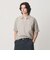 KNITEE リネンブレンド メリノ スキッパー ニット Tシャツ ウォッシャブル