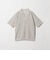 KNITEE リネンブレンド メリノ スキッパー ニット Tシャツ ウォッシャブル