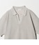 KNITEE リネンブレンド メリノ スキッパー ニット Tシャツ ウォッシャブル