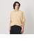KNITEE リネンブレンド メリノ スキッパー ニット Tシャツ ウォッシャブル