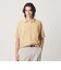 KNITEE リネンブレンド ミラノ スキッパー ニット Tシャツ ウォッシャブル