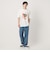 ＜NICE WEATHER＞FRESNOプリント Tシャツ