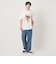 ＜NICE WEATHER＞FRESNOプリント Tシャツ