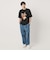 ＜NICE WEATHER＞FRESNOプリント Tシャツ