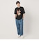 ＜NICE WEATHER＞FRESNOプリント Tシャツ