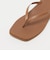 ＜MALVADOS＞スクエアトゥ トング フラットサンダル