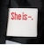 【別注】＜She is-.＞ドット シアー ワイドパンツ