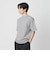 クール デオドラント クルーネック ボーダー Tシャツ 接触冷感 抗菌防臭
