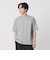 クール デオドラント クルーネック ボーダー Tシャツ 接触冷感 抗菌防臭