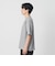 クール デオドラント クルーネック ボーダー Tシャツ 接触冷感 抗菌防臭