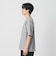 クール デオドラント クルーネック ボーダー Tシャツ 接触冷感 抗菌防臭
