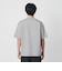 クール デオドラント クルーネック ボーダー Tシャツ 接触冷感 抗菌防臭
