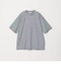 クール デオドラント クルーネック ボーダー Tシャツ 接触冷感 抗菌防臭