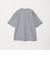 クール デオドラント クルーネック ボーダー Tシャツ 接触冷感 抗菌防臭
