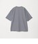 クール デオドラント クルーネック ボーダー Tシャツ 接触冷感 抗菌防臭