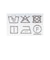 コットン 2トーン Vネック プルオーバー