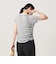 シャーリング メッシュ Tシャツ