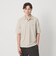 ＜LACOSTE for BEAUTY&YOUTH＞ ワントーン パイル ショートスリーブ ポロシャツ