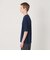 ＜LACOSTE for BEAUTY&YOUTH＞ ワントーン パイル ショートスリーブ Tシャツ