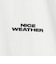 ＜NICE WEATHER＞ロゴ Tシャツ