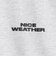 ＜NICE WEATHER＞ロゴ Tシャツ