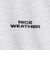 ＜NICE WEATHER＞ロゴ Tシャツ