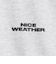 ＜NICE WEATHER＞ロゴ Tシャツ