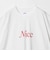 ＜NICE WEATHER＞NICE ロゴ Tシャツ