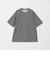 ウール テクスチャード クルーネック Tシャツ