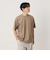 ウール テクスチャード クルーネック Tシャツ
