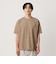 ウール テクスチャード クルーネック Tシャツ