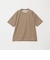 ウール テクスチャード クルーネック Tシャツ
