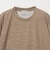 ウール テクスチャード クルーネック Tシャツ