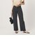 【WEB限定】ワイドフレア デニムパンツ ウォッシャブル
