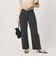 【WEB限定】ワイドフレア デニムパンツ ウォッシャブル