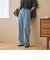 【WEB限定】ワイドフレア デニムパンツ ウォッシャブル