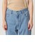 【WEB限定】ワイドフレア デニムパンツ ウォッシャブル