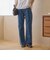 【WEB限定】ワイドフレア デニムパンツ ウォッシャブル