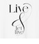 ＜ESPOIR＞LIVE & LET LIVE Tシャツ