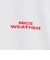 ＜NICE WEATHER＞ウィメンズ ロゴ Tシャツ