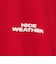 ＜NICE WEATHER＞ウィメンズ ロゴ Tシャツ
