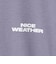 ＜NICE WEATHER＞ウィメンズ ロゴ Tシャツ