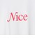 ＜NICE WEATHER＞ウィメンズ NICE ロゴ Tシャツ