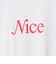 ＜NICE WEATHER＞ウィメンズ NICE ロゴ Tシャツ