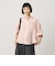 シアー バックタック ショートスリーブ シャツ 接触冷感