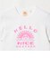 【別注】＜HELLO SUNRISE＞ウィメンズ ロゴプリント Tシャツ