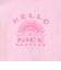 【別注】＜HELLO SUNRISE＞ウィメンズ ロゴプリント Tシャツ
