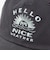 【別注】＜HELLO SUNRISE＞ ロゴ ベースボールキャップ